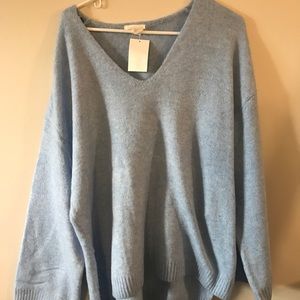 Bell sleeve sweater